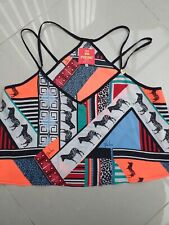 Vintage River Island PACHA Multi Coloured camisole, XS