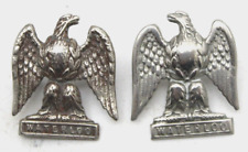 2X WW1 Royal Scots Greys Regiment Scottish Collar Badges