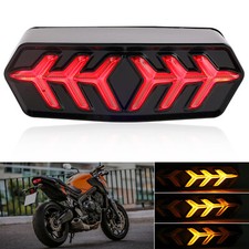 For Honda GROM MSX125 CBR650F LED Tail Running Brake Light Dynamic Turn Signal