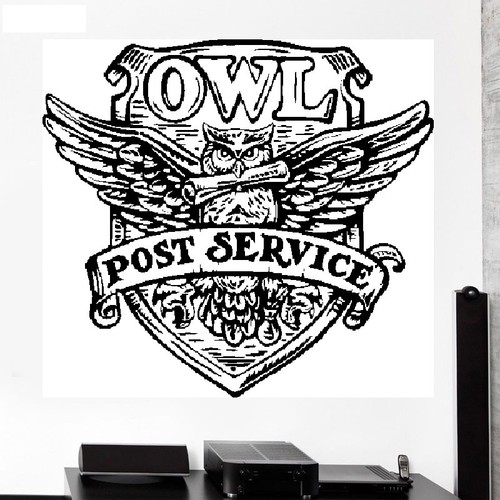 Owl post service crest harry - owl,