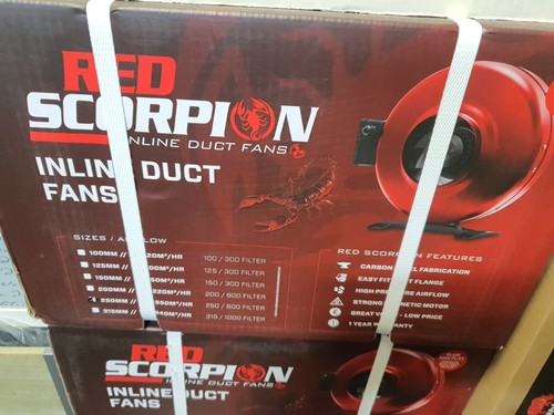 Red scorpion extraction - , fan