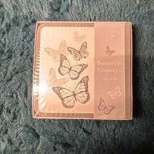 Butterfly Coasters Set Of 4 In