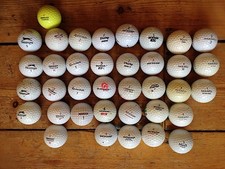 37 Golf Balls Slazenger, Donnay, Taylor Made, Dunlop, Maxfli