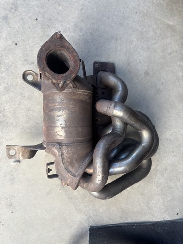 Manifold and cat - cat, exhaust