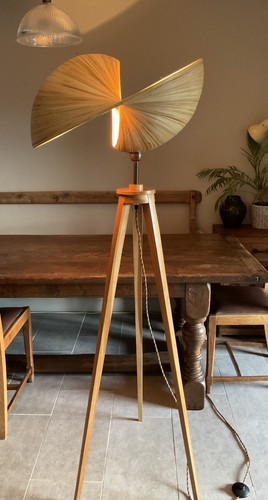 Kirana hardwood tripod - hardwood, floor