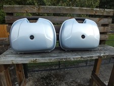 Givi E360 panniers in silver very good condition come with 4 keys 40 litres each