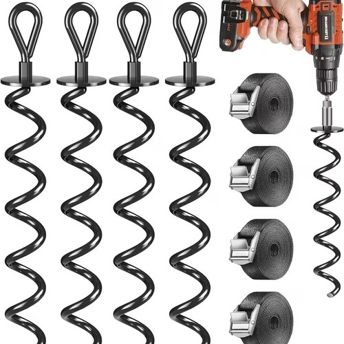 Ground anchors duty - anchors, tent