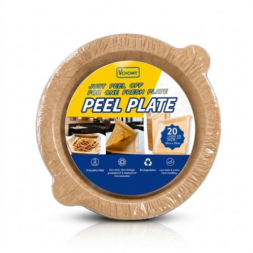 Pieces peel off plate - 20,