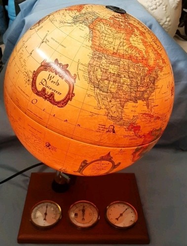 Lighted scan globe world - scan,