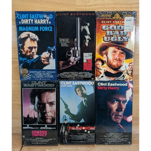 Clint eastwood vhs lot dirty - clint,