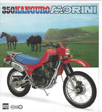Moto Morini 350 Kanguro Original Brochure Brochure Depliant