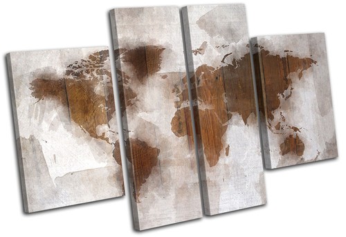 Abstract world map wood - abstract,