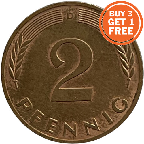 German pfennig choose - 2,