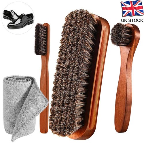 4pc horsehair shine shoes - 4pc,