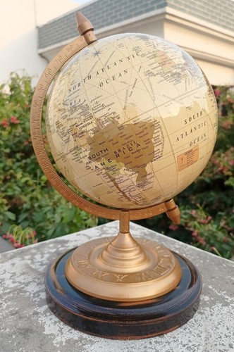 World globe atlas - world,