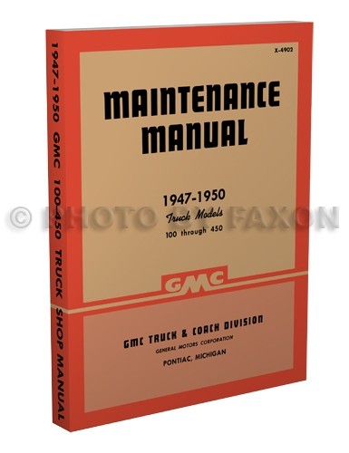 Gmc workshop manual - workshop,