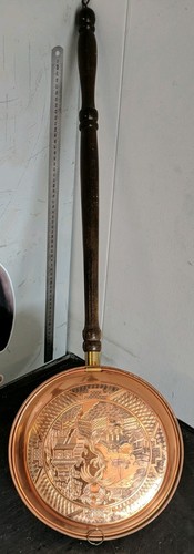 Vintage brass copper bed - &,
