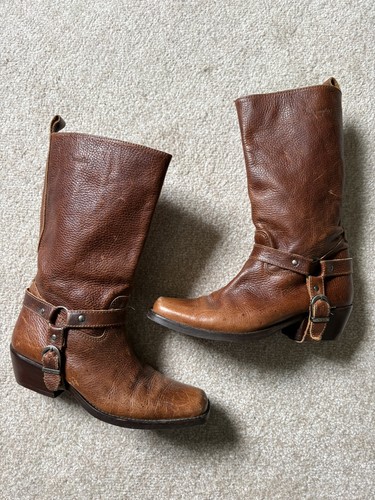 Wrangler vintage brown - vintage, leather