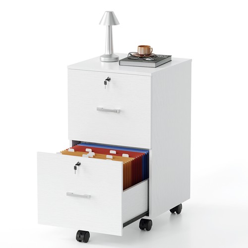 White drawer locking - white, 2