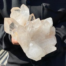 5.2LB A+++ Large Himalayan top quartz clusters/mineral samples -