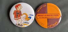 Set Of 2 Bradford City Badges