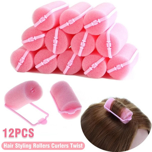 12pcs hair styling rollers - 12pcs,