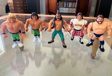 5 WWF Hasbro Figure Lot VGC