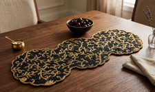 Floral Beads Table Runner