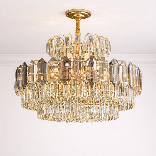 Modern led crystal ceiling - modern,