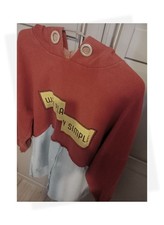 ZARA WOMEN Red Hoodie UK 10 / S – Pullover –   LAST ONE !