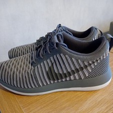 Nike Womens Roshe Two Flyknit grey Running Shoes Sneakers Size 6