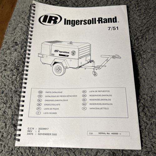 Ingersoll rand portable - ingersoll, 7/51
