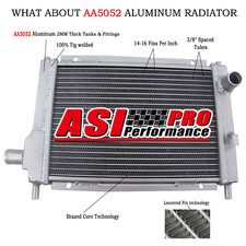 2 Row Aluminium Radiator For