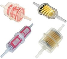 50 x INLINE FUEL FILTER PETROL