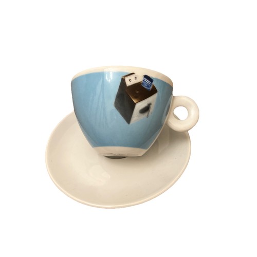 Illy cappuccino cup - cup, saucer