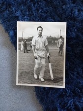 Denis Compton Cricket Photograph