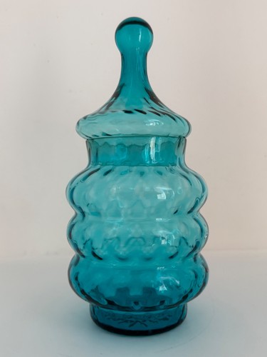 Empoli teal blue optic glass - optic,