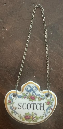 Scotch coalport decanter label - scotch,