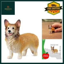 Lifelike Welsh Corgi Toy Dog