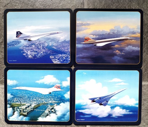 Concorde rare vintage set 4 - of,