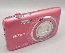 NIKON COOLPIX S3500 DIGITAL CAMERA- Spares, Pink, Please Read Description.