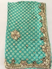 Heavy Green and Gold Detailed