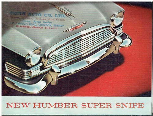 Humber super snipe - humber,