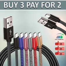 Long Braided USB Micro Fast