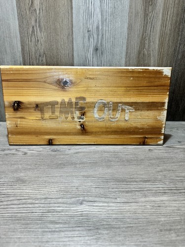 Time out wood bench inches - time,