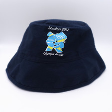 London Olympics 2012 Bucket Hat Unisex Adult Blue Sports Adidas Venue Collection