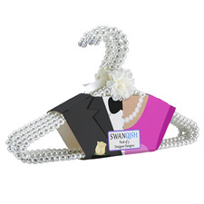Swanqish Pearl Clothes Hangers