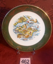 vintage Weatherby Royal Falcon Gift Ware Collectors Plate isle of wight