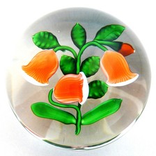1986 Saint Louis Bellflower Paperweight