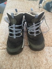 Ladies Black Grey Waterproof